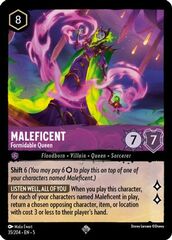 Maleficent, Formidable Queen (0035) - Cold Foil