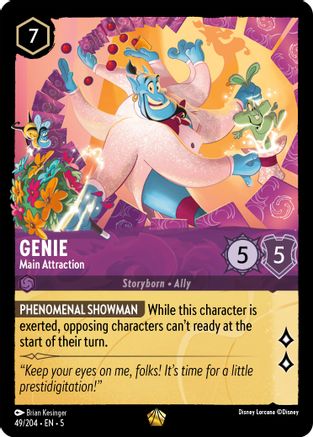 Genie - Main Attraction - 49/204 - Legendary