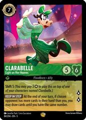 Clarabelle, Light on Her Hooves (0084) - Cold Foil