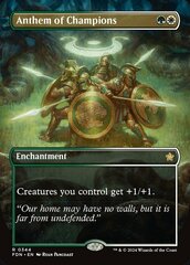 Anthem of Champions - Foil - Borderless