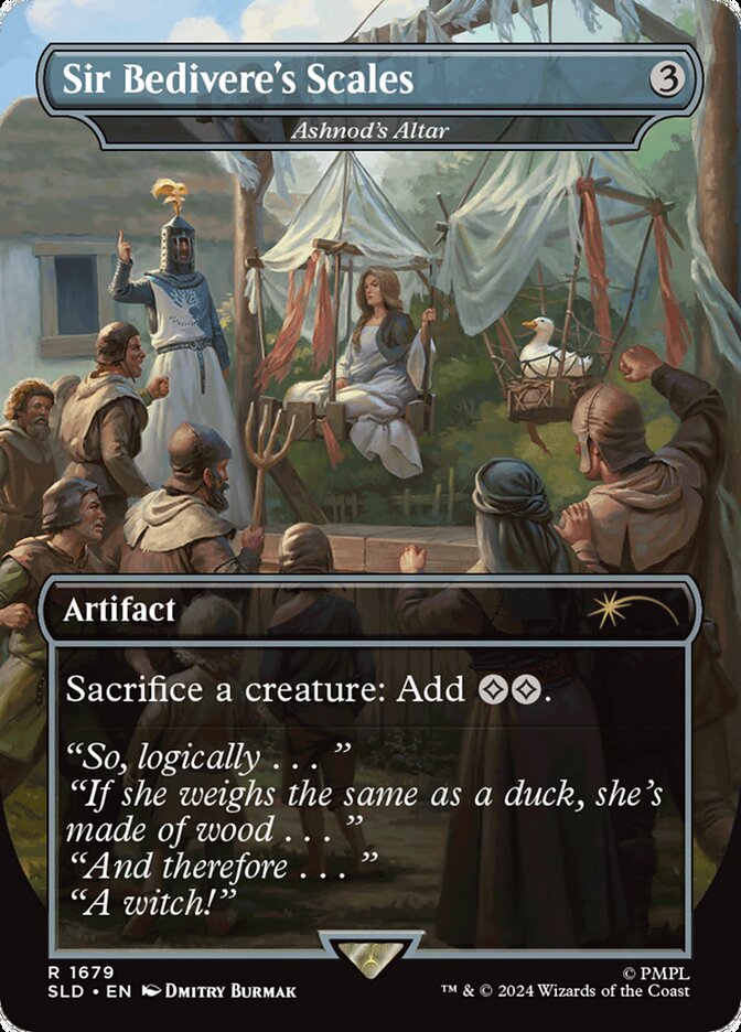 Sir Bediveres Scales - Ashnods Altar - Foil