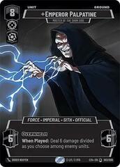 Emperor Palpatine - Master of the Dark Side - Foil (2024 Convention Exclusive)