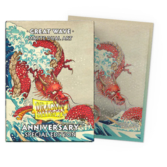 Dragon Shield Great Wave Dual Matte Anniversary Edition Sleeves