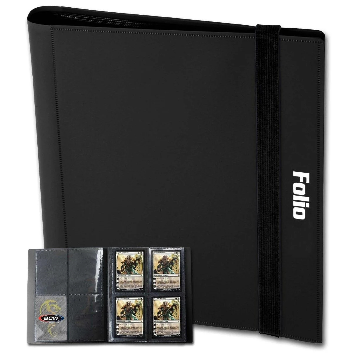 BCW Folio 4-Pocket Album - Black