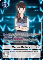 Menoa Bellucci - BT17-092 - U (Box Promotion Pack: Secret Crisis) - Foil