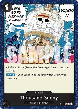 Thousand Sunny - ST14-017 - C
