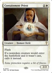 Containment Priest - White Border