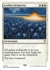 Leyline of Sanctity - White Border