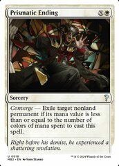 Prismatic Ending - White Border