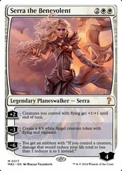 Serra the Benevolent - White Border