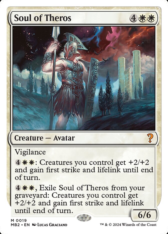 Soul of Theros - White Border