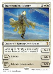 Transcendent Master - White Border