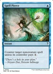 Spell Pierce - White Border