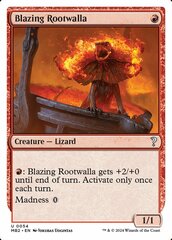 Blazing Rootwalla - White Border