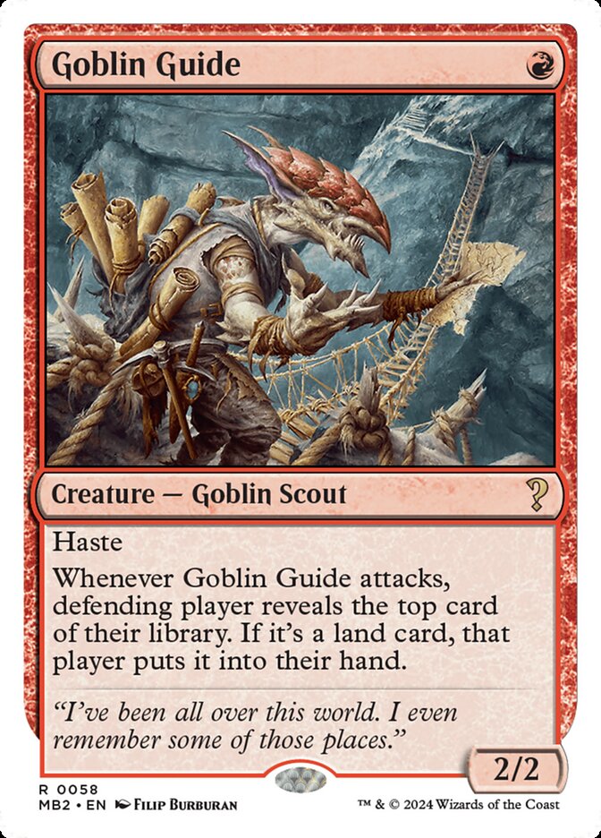 Goblin Guide - White Border