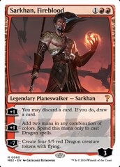 Sarkhan, Fireblood - White Border