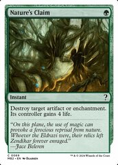 Nature's Claim - White Border