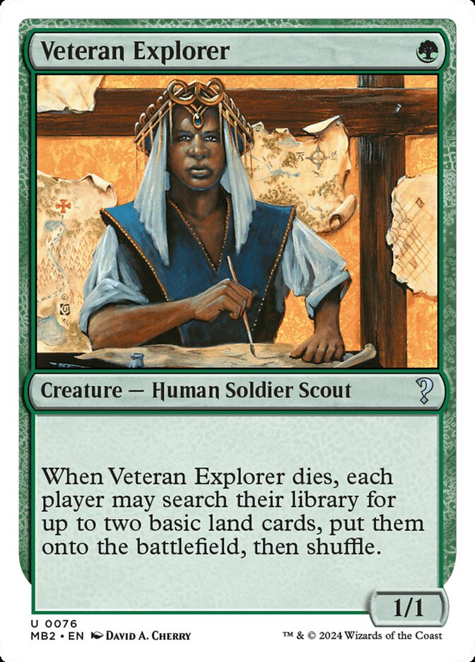 Veteran Explorer - White Border