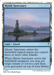 Mystic Sanctuary - White Border