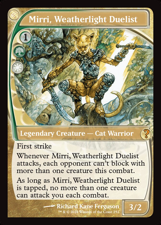 Mirri, Weatherlight Duelist - Foil