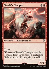 Toralf's Disciple - Foil