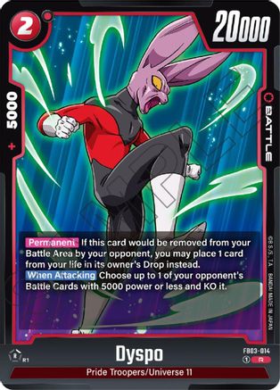 Dyspo - FB03-014 - R - Holofoil