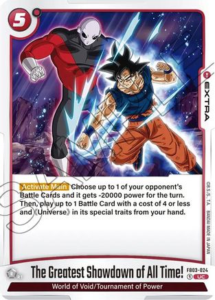 The Greatest Showdown of All Time! - FB03-024 - UC