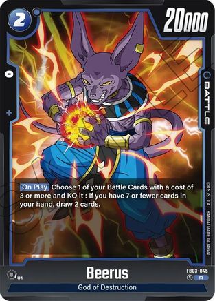 Beerus - FB03-045 - R - Holofoil