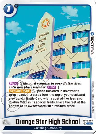 Orange Star High School - FB03-050 - R - Holofoil