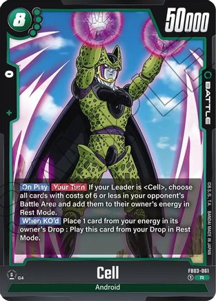 Cell - FB03-061 - R - Holofoil