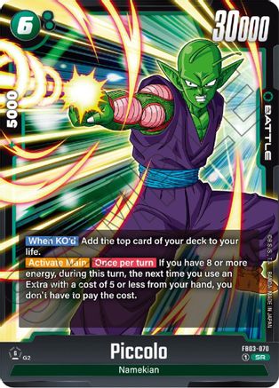 Piccolo - FB03-070 - SR - Holofoil