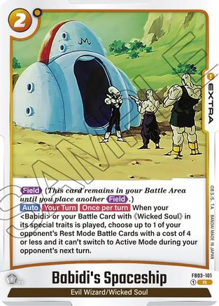 Babidis Spaceship - FB03-101 - R - Holofoil