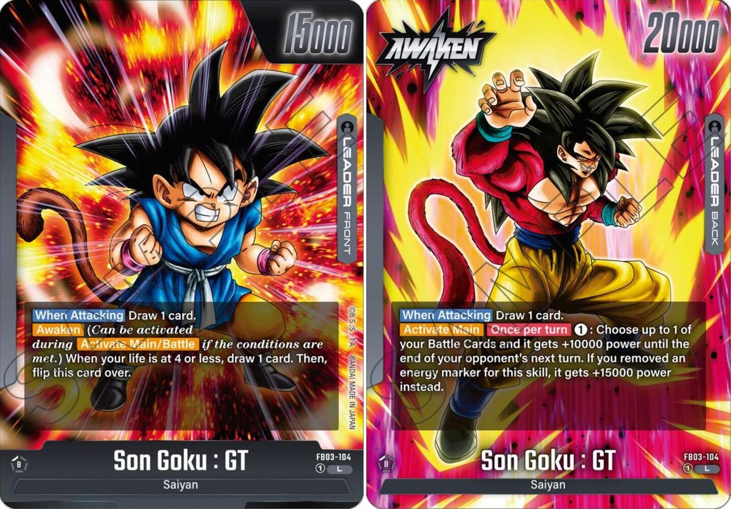 Son Goku : GT - FB03-104 - L