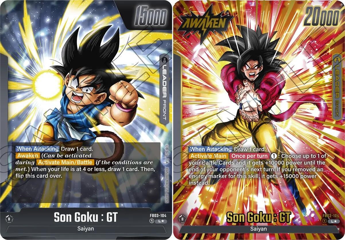 Son Goku : GT - FB03-104 - L - Holofoil - Alternate Art