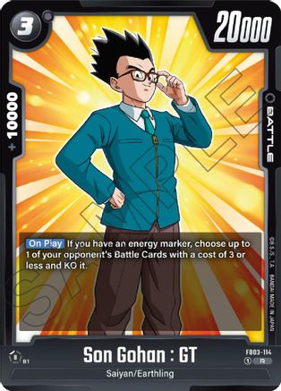 Son Gohan : GT - FB03-114 - R - Holofoil