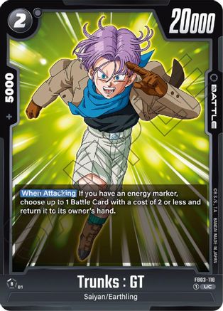 Trunks : GT - FB03-118 - UC