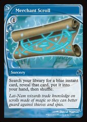 Merchant Scroll - Foil - Future Frame