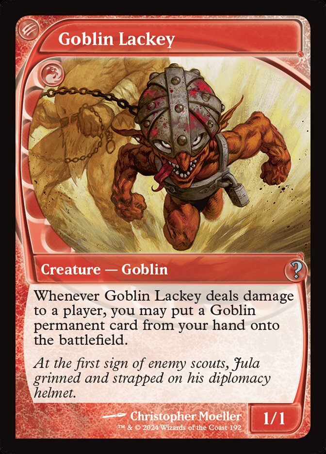 Goblin Lackey - Foil - Future Frame