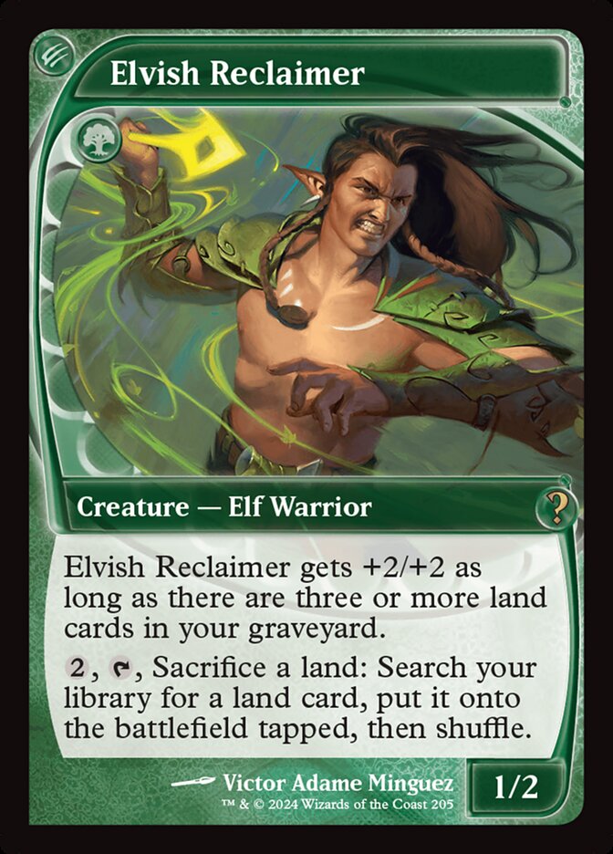 Elvish Reclaimer - Foil - Future Frame