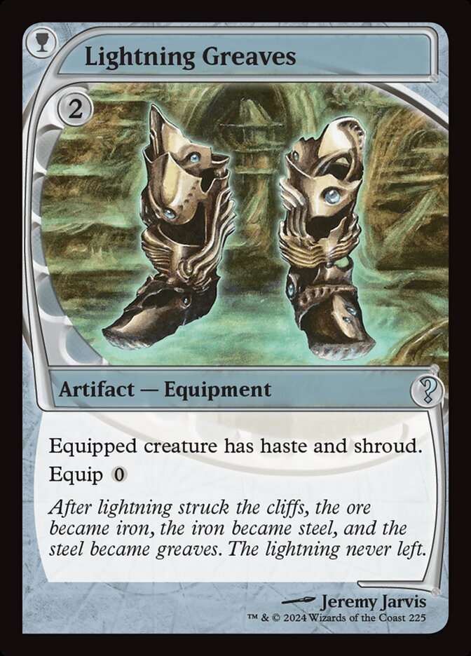 Lightning Greaves - Foil