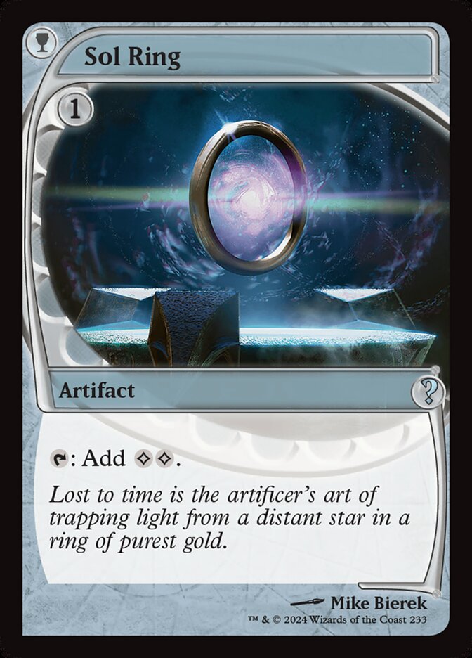 Sol Ring - Foil - Future Frame