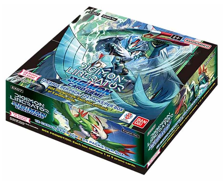 Digimon Card Game: Digimon Liberator Booster Box - Digimon Card Game ...