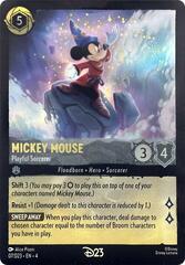 Mickey Mouse - Playful Sorcerer - 7 - Promo - Holofoil