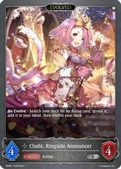 Chaht, Ringside Announcer (Evolved) - BP06-111EN - S