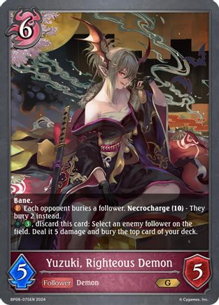 Yuzuki, Righteous Demon - BP06-075EN - G