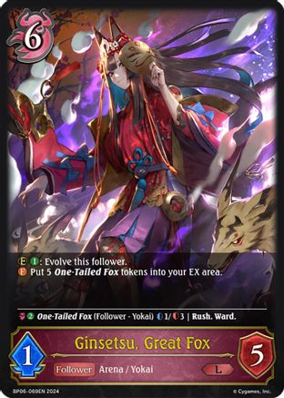 Ginsetsu, Great Fox - BP06-069EN - L