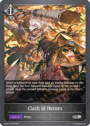 Clash of Heroes - BP06-112EN - S