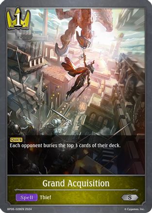 Grand Acquisition - BP06-028EN - S
