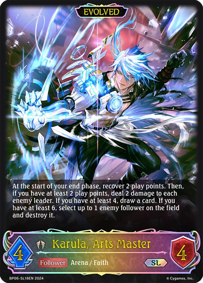 Karula, Arts Master (Evolved) (SL) - BP06-SL18EN - P