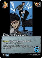 Effective Punishment